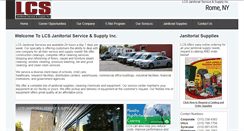 Desktop Screenshot of lcscleaning.com