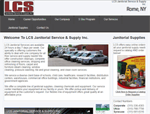 Tablet Screenshot of lcscleaning.com